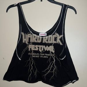 Hard Rock Festival crop top